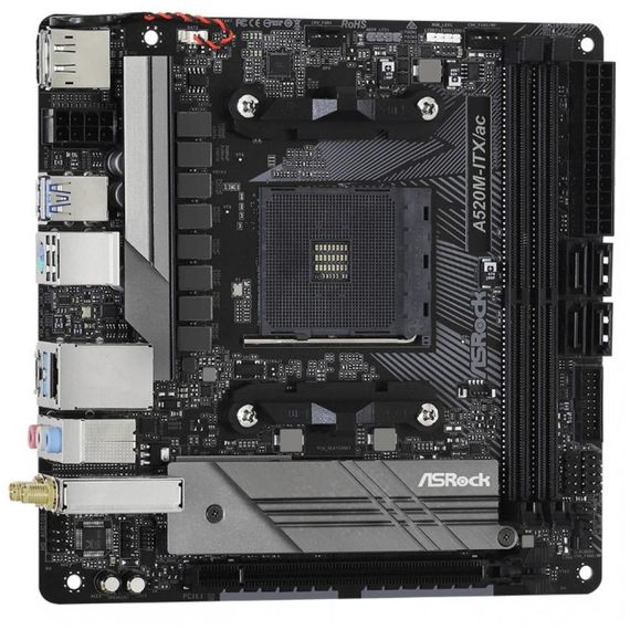 Материнская плата ASRock A520M-ITX/AC | Зображення 3