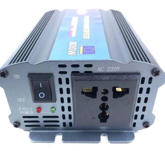 Перетворювач постійного струму Wimpex 800W інвертор для автомобіля 12В-220В | Зображення 3