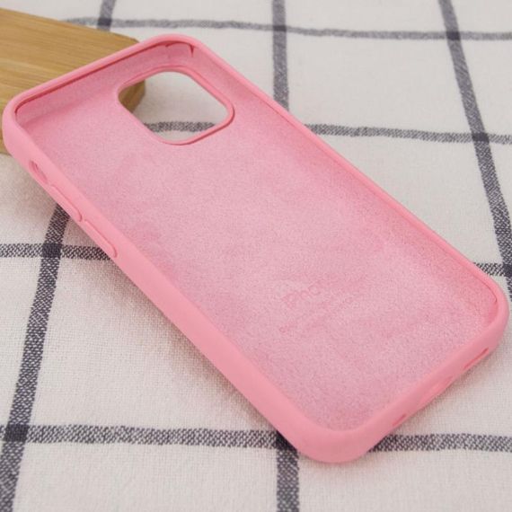 Чохол Silicone Case Full Protective (AA) для Apple iPhone 13 mini (5.4") Рожевий / Light pink | Зображення 2