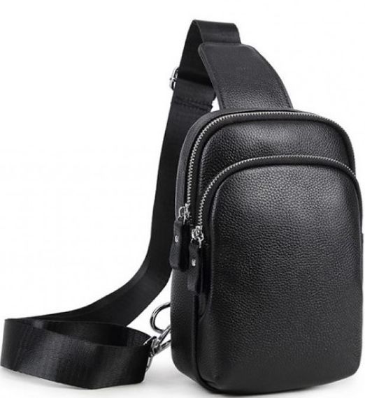 Чоловіча сумка-слінг Tiding Bag чорна