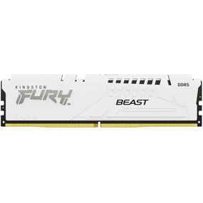 Модуль пам&#039;яті для комп&#039;ютера DDR5 32GB 5200 MHz Beast EXPO White Kingston Fury (ex.HyperX) (KF552C36BWE-32)