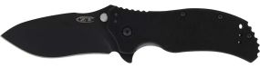 Ніж ZT 0350 Matte Black Folder