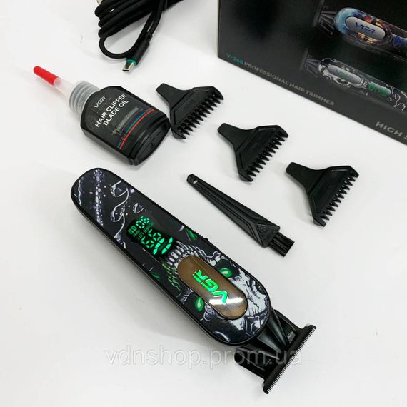 Відмінна машинка для стрижки волосся VGR V-260, Машинка для стрижки волосся з регульованою насадкою KM-79 | Зображення 5
