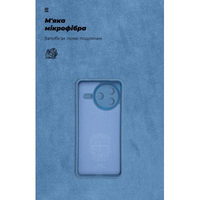 Чехол для мобильного телефона Armorstandart ICON Xiaomi Poco F7 Pro Camera cover Dark Blue (ARM80362) | Зображення 3
