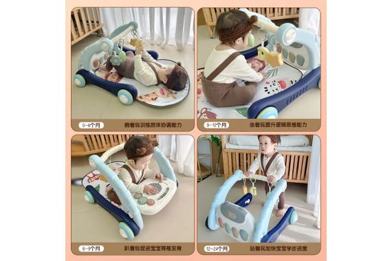 Ходунки-коврик для малышей Bluetooth + ДУ | Зображення 4