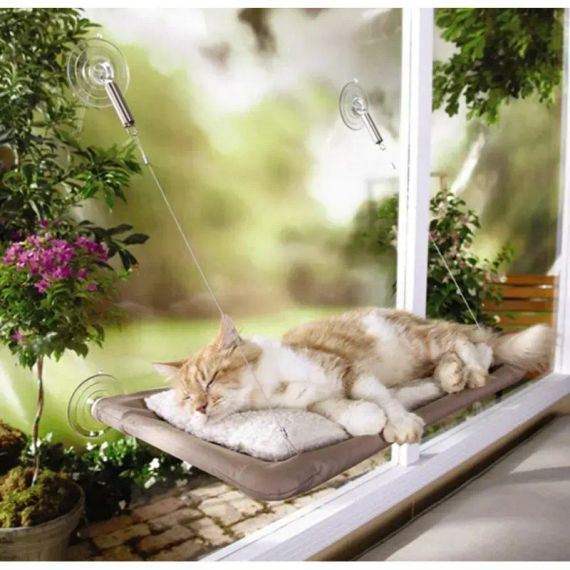 Лежанка для кота оконная Sunny Seat Window Cat Bed | Зображення 3