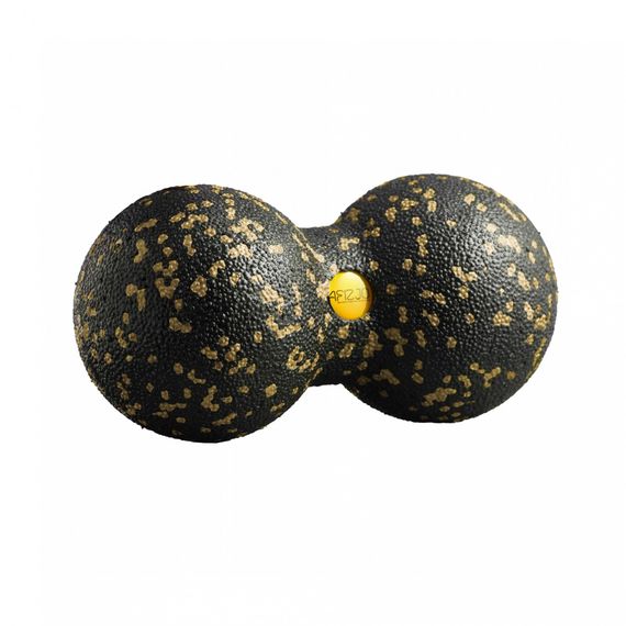 Масажний м'яч подвійний 4FIZJO EPP DuoBall 08 Black/Gold (P-5907739314802)