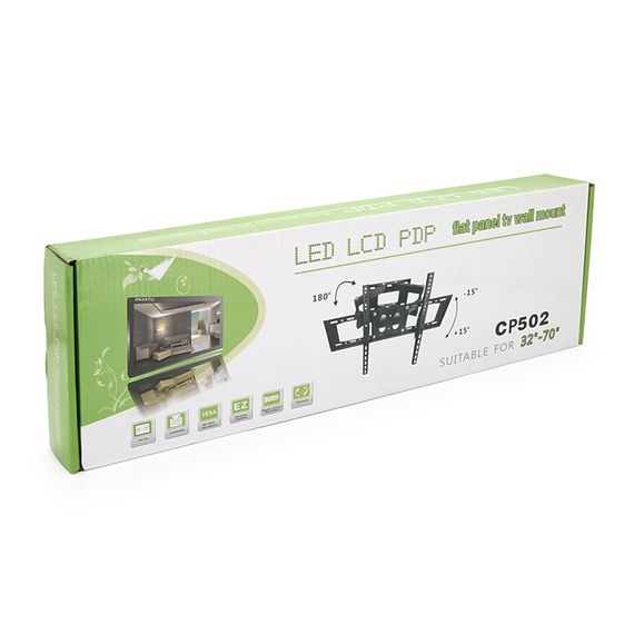 Кронштейн для LLP CP-502, 40"-80", до 45кг, кут нахилу ±15°, Black | Зображення 1
