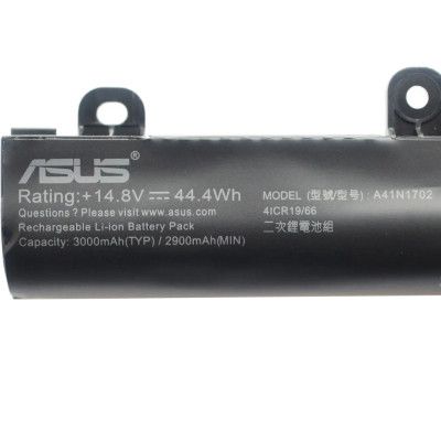 Аккумулятор для ноутбука ASUS PU1440 A41N1702, 3000mAh (44.4Wh), 4cell, 14.8V, Li-ion (A47813) | Зображення 1