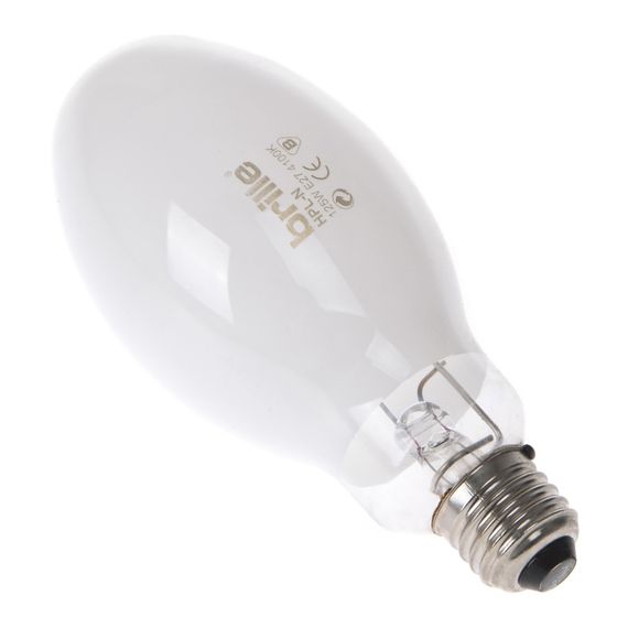 Лампа газоразрядная E27 HPL-N 125W Brille 220V | Зображення 3