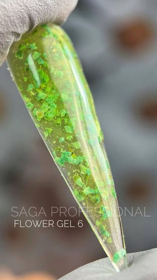 Гель з сухоцвітами SAGA Flower Gel №06 5мл | Зображення 1
