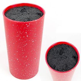 Підставка для ножів UNIQUE UN-1851 Червоний