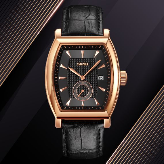 Skmei 9306RGBK Rose Gold-Black | Зображення 4