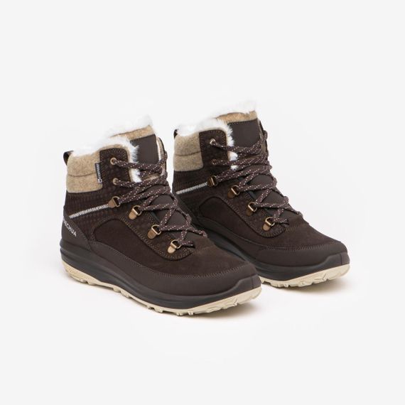 Черевики жіночі NH900 для туризму водонепроникні коричневі - EU39 UA38 | Зображення 1