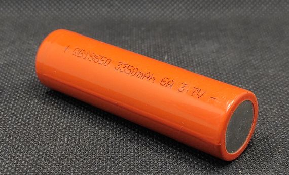 Аккумулятор QB 18650 3,7V 3350mA ( 6A ) 1шт. | Зображення 1