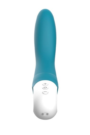 Вібратор точки G Liebe Bend It Rechargeable Ocean Blue, 10 режимів, дуже потужний, гнучкий стовбур | Зображення 4