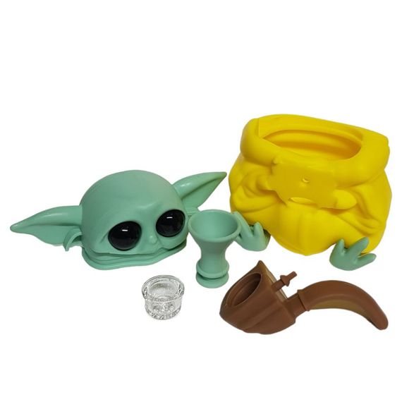 Кальян Силіконовий "Малыш Йода Baby Yoda Grogu" | Зображення 2