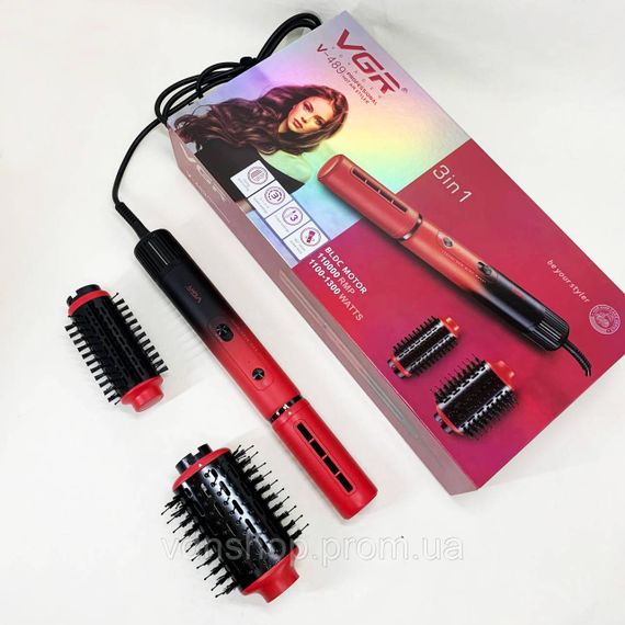 Зручний фен для домашнього використання VGR V-489, Багатофункціональний фен для волосся VZ-17 | Зображення 3