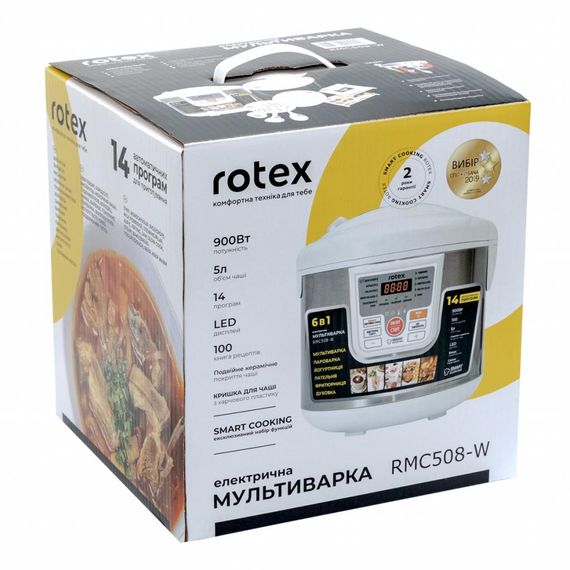 Мультиварка Rotex RMC508-W | Зображення 6