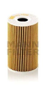 Фільтр масляний двигуна VW GOLF V, VI, SKODA OCTAVIA II 1.6-2.0 TDI 03- (вир-во MANN) MANN-FILTER HU7008Z на VW VENTO IV (162, 163)
