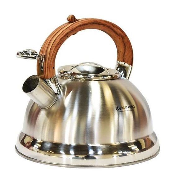 Чайник із свистком Edenberg EB-3539-Brown 3 л коричневий