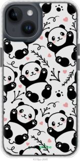Чохол на iPhone 14 Панди "4318pc-2648-2448"