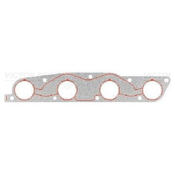 Прокладка впускного коллектора Mercedes Benz W124/201 M102 82-93, Victor Reinz, 71-29087-00,