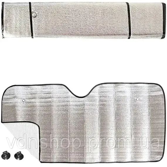 Сонцезахисна шторка на лобове скло 140*70 см | Зображення 4