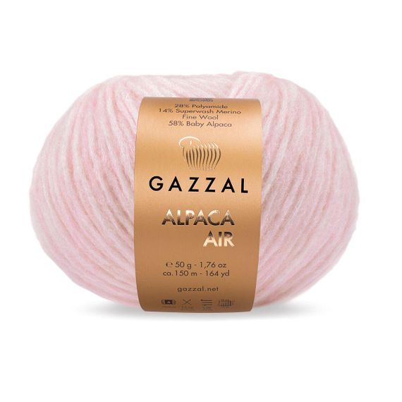 ALPACA AIR № 82 пряжа для в'язання Gazzal