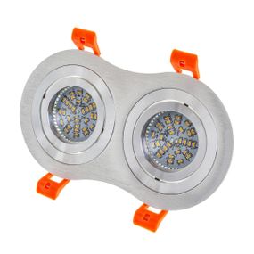 Світильник точковий поворотний HDL-DT 108/2 MR16 SL