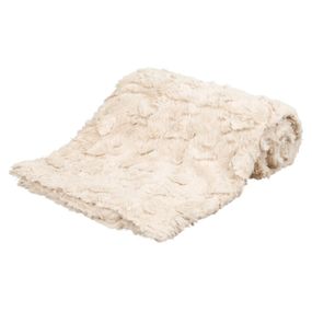 Плед Trixie для собак Cosy бежевий плюш 100х70 см