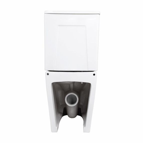 Унітаз підлоговий Qtap Arvin Ultra Quiet 630×350×795 мм із сидінням Soft-close, White QTARV27W49259 | Зображення 6