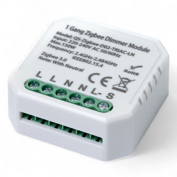 435121 Розумний вимикач - регулятор Tervix Pro Line ZigBee Dimmer (1 клавіша) | Зображення 3