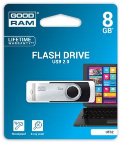 Flash Drive Goodram Twister 8GB (UTS2-0080K0R11)