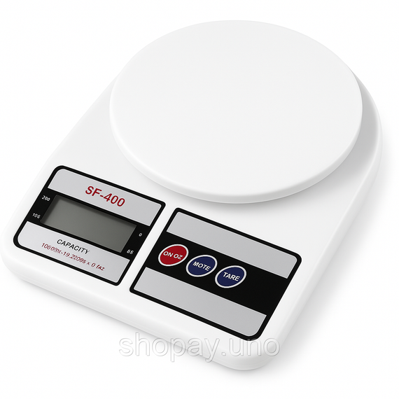 Весы вес для кухни Domotec SF-400, Кухонные весы с дисплеем веса Простые в использовании кухонные GR-78