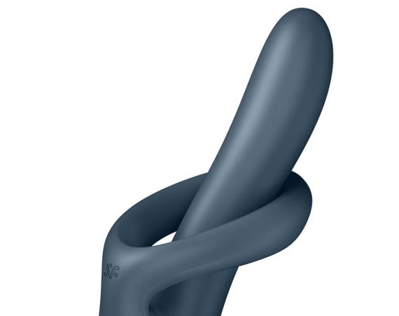 Вибратор Heat flex 4 grey sexstyle | Зображення 4