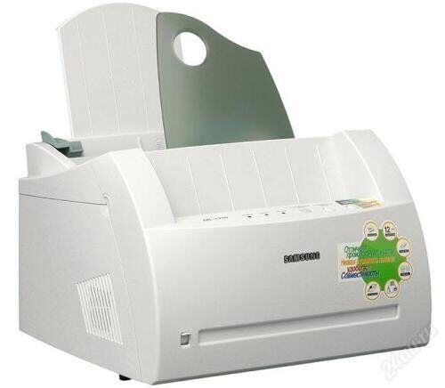 Принтер Samsung ML-1210 / Лазерная монохромная печать / 600x600 dpi / 12 стр./мин / A4 / USB 2.0, LPT б/у