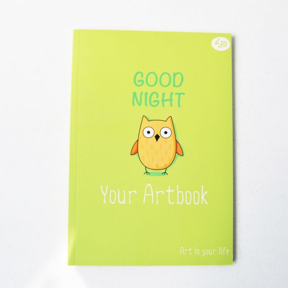 Блокнот 4Profi Artbook owl 48 арк. формат А5 902347
