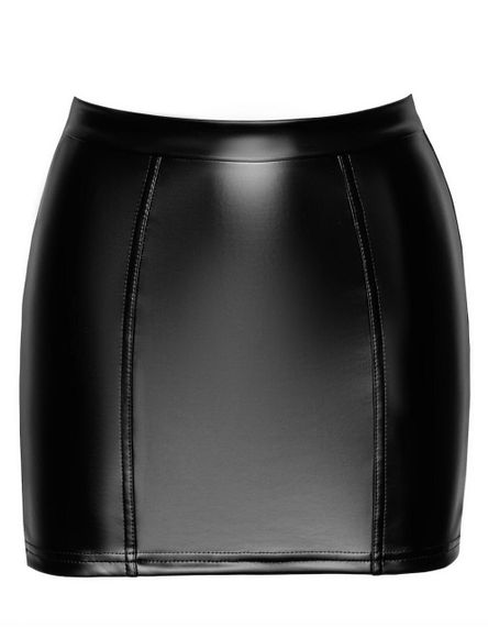 Юбка Noir Handmade F341 Powerwetlook and lace skirt - 3XL sexstyle | Зображення 6