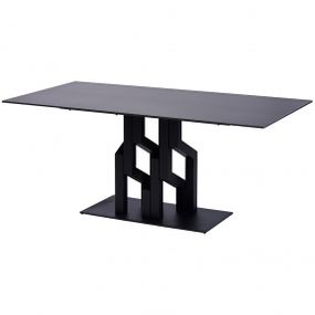 Стол обеденный Concepto ETNA LOFTY BLACK керамика 18090