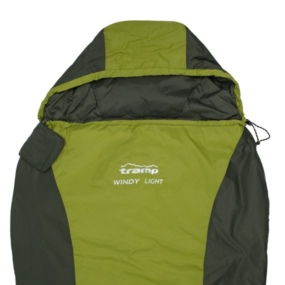 Спальний мішок Tramp Windy Light кокон правий olive 220/80-55 UTRS-055 | Зображення 3