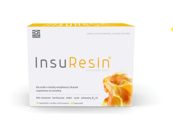 InsuResin ІнсуРесін 30 пакетиків + 60 капсул