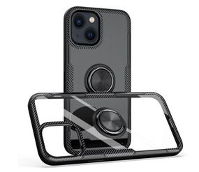 Чохол Primolux Ring Magnetic Stand для Apple iPhone 14 - Black