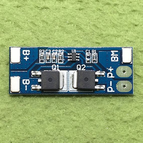 BMS 2S контроллер заряда-разряда Li-Ion 18650 HX-2S-D01 8A 7.4V