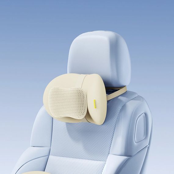 Подушка для підголівника Baseus PrimeTrip VH2 Dual-Layer Headrest (C01200) Starlight Off-White | Зображення 3