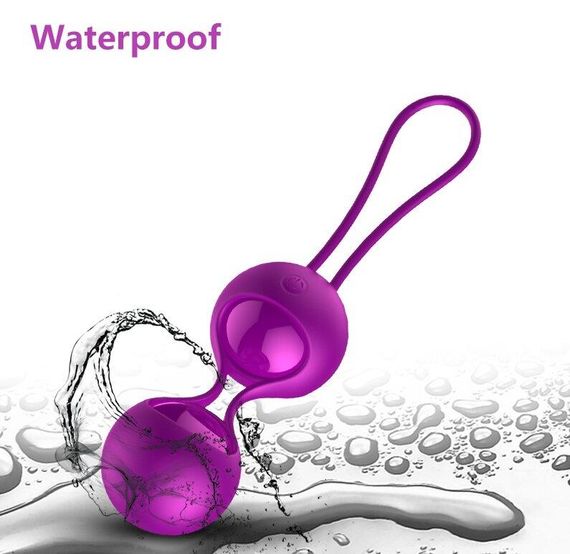 Набір вагінальних кульок з вібрацією та пультом дистанційного керування FOX - Vibrating Silicone Kegel Balls Set USB, BS6300003 | Зображення 2