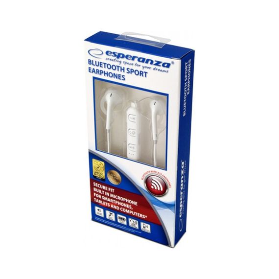 Навушники Esperanza Sport White (EH187W) | Зображення 1