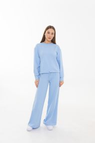 Штани-палаццо 4Profi двунитка голубые размер L 27988