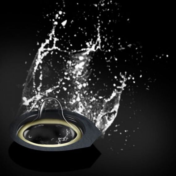 Презервативи Muaisi ультратонкі ребристі з натурального латексу 0.02 мм (паковання 12 шт) sexstyle | Зображення 4