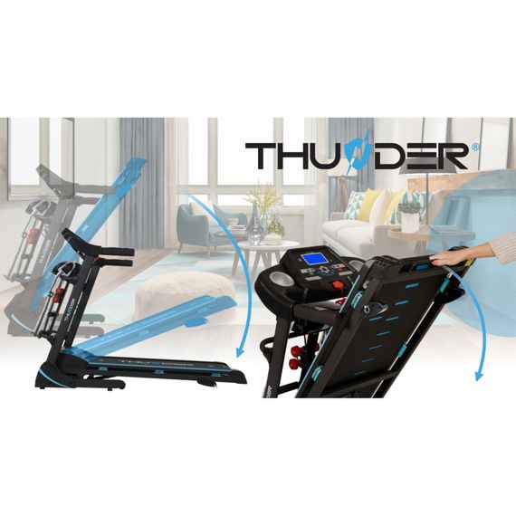 Бігова доріжка THUNDER Icon-D Black | Зображення 4